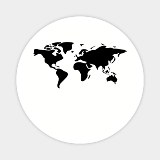 world map Magnet